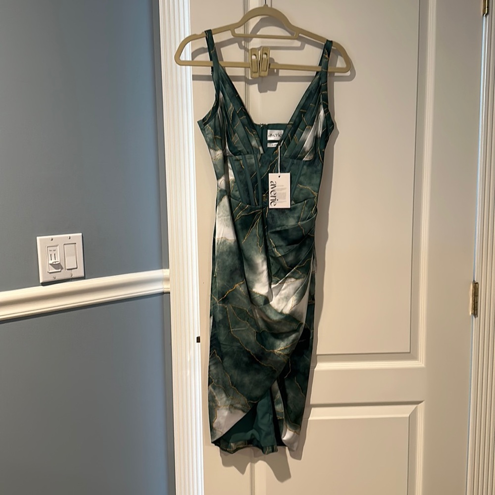 New with Tags - Green Averie Dress